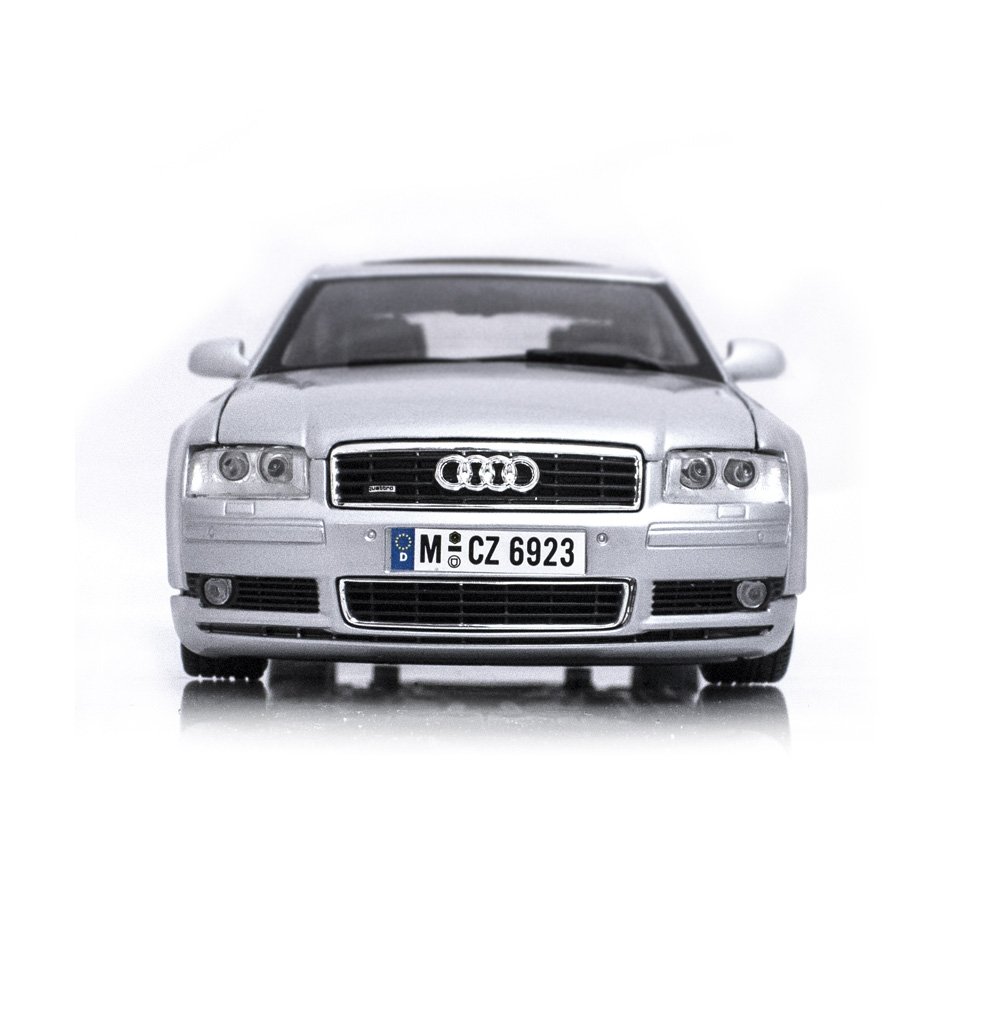 2004 Audi A8 Black 1/18 Diecast Car Model by Motormax : Amazon.sg
